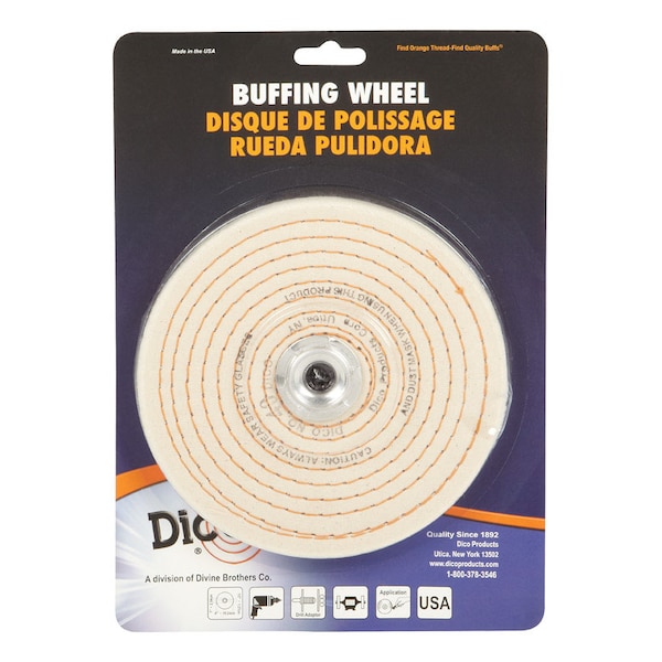 Dico Dico Cordless 6 in. Buffing Wheel 1 each 527-40-6 - main